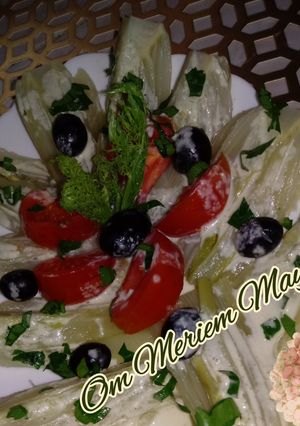 صورة لوصفة سلطة الشمر (البسباس)🥬