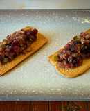 Tartar de fuet