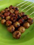 Bakso tempe bakar