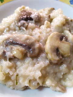 Una foto de Risotto de setas