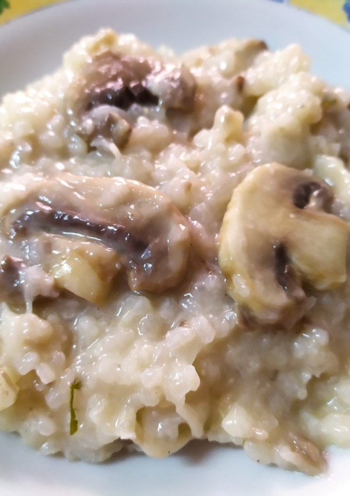 Una foto de Risotto de setas