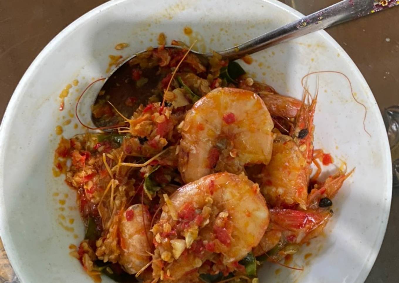 Udang sambal balado