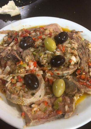 Una foto de Lengua a la criolla