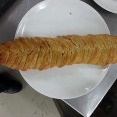 A picture of Apple Jalousie tart.