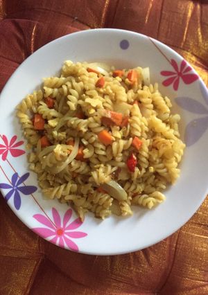 Foto resep Makaroni telur wortel