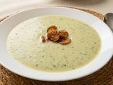 Crema fría de Pepino y Yogur de Coco