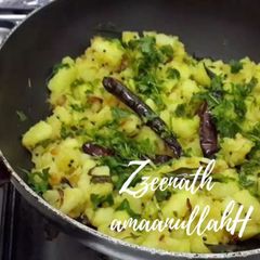 A picture of Chatpata Aloo Masala.