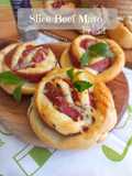 Slice Beef Mayo Bread (Mengulen dengan tangan)