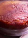Torta cumple de piña, cabello de ángel y fororo en vez de harina