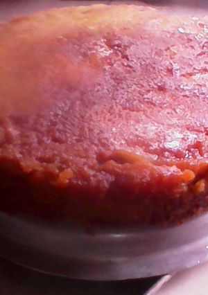 Una foto de Torta cumple de piña, cabello de ángel y fororo en vez de harina
