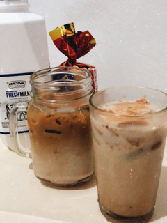 Foto resep Es kopi susu regal + Es susu regal
