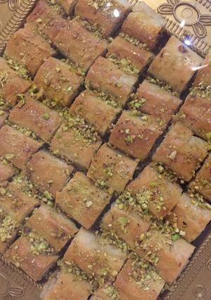 صورة لوصفة بقلاوة