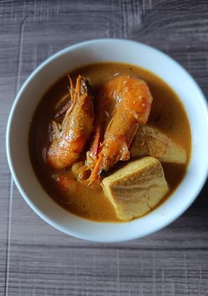 Foto resep Kari Udang Tahu
