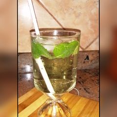 A picture of Lime 'and Sprite cooler.