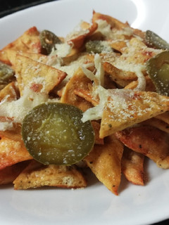 Una foto de Nachos de pollo fit!