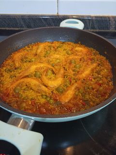 Una foto de Arroz amarillo mixto
