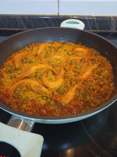 Una foto de Arroz amarillo mixto