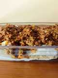 Nachos con carne picada (beef nachos)