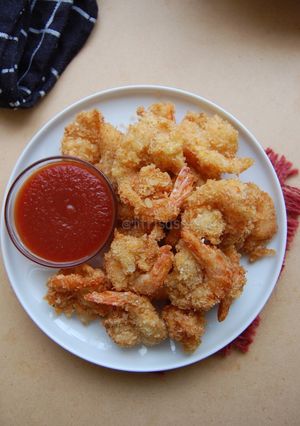 Foto resep Udang Goreng Keju, Renyah
