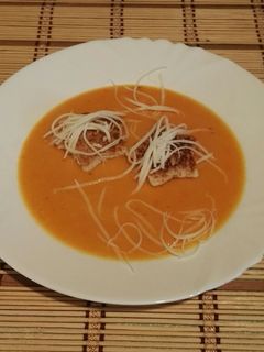 Sárgarépa krémleves recept fotója