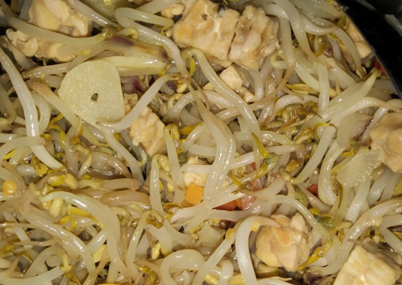 Tumis toge tempe