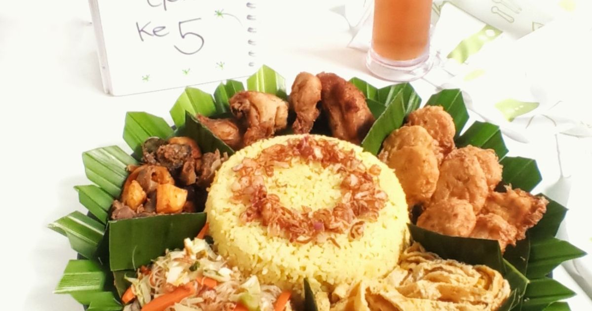 Set Menu Ultah Nasi Kuning