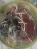 Sopa de choro con cangrejo