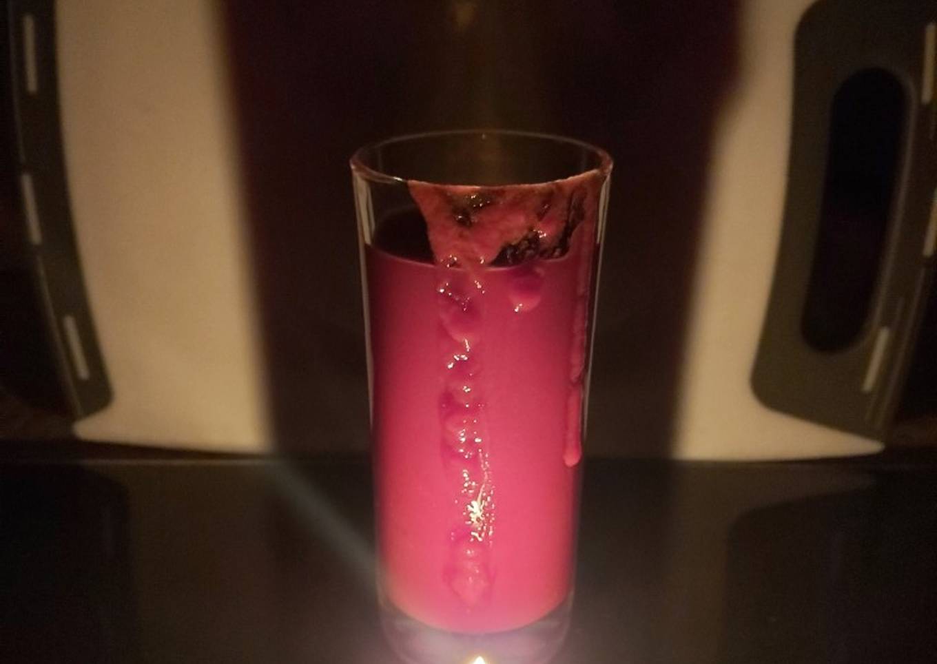 My Halloween Chilling Blood Drink 😳 👿 💀