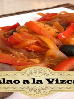 Una foto de Bacalao a la Vizcaína (a mi manera)