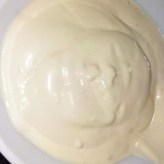Homemade Mayonnaise A picture of Homemade Mayonnaise.