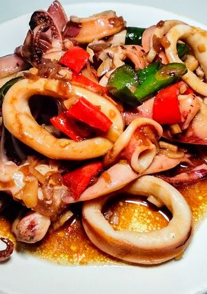 Foto resep Cumi Saos Mentega