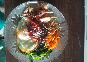 Resep Terbaik Bibimbap Super Simple Enak Sempurna