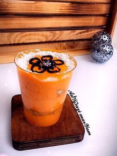 عکسی از دستور دسر خرمالو بدون ژلاتین