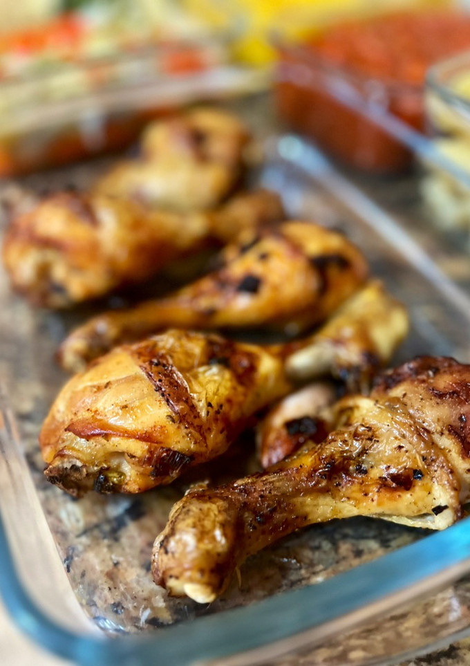 Una foto de Jamoncitos de pollo al horno con toque picante