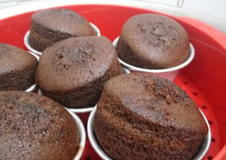 Resep Bolu Kukus Coklat Gluten-free, ENAK BANGET INII 😭 NO MIXER!, Enak Banget