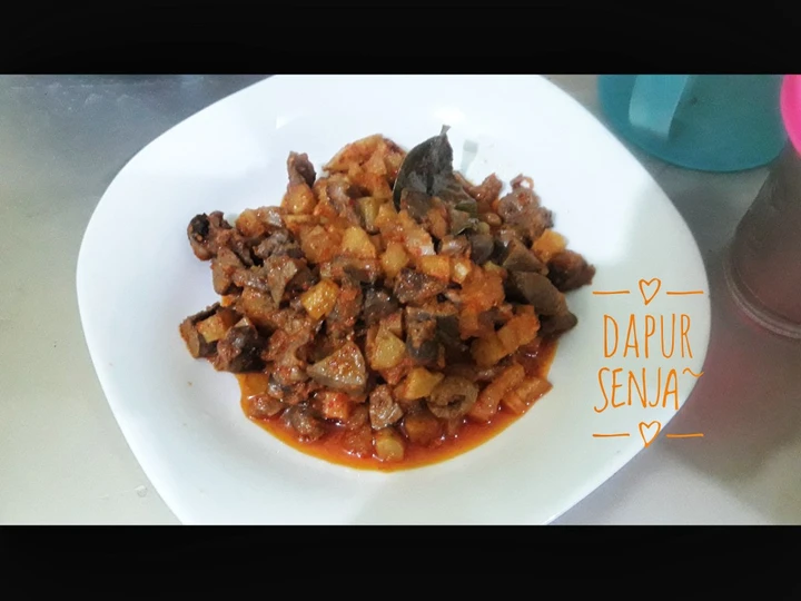 Cara Mudah Membuat Resep Sambal goreng kentang ati ampela yang  Bikin Ketagihan Anti Ribet, Mantap