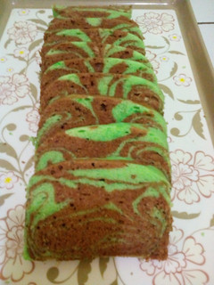 Foto resep Bolu kukus coklat pandan