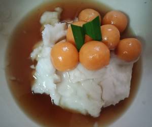 Masakan Populer Bubur sum-sum candil ubi merah by amma lidia Enak Sempurna Masakan Populer Bubur sum-sum candil ubi merah by amma lidia Enak Sempurna
