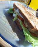 Sándwich vegetariano