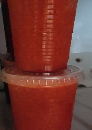 Una foto de Delicioso limber de fresa 🍓