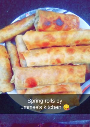 A picture of Spring Rolls.