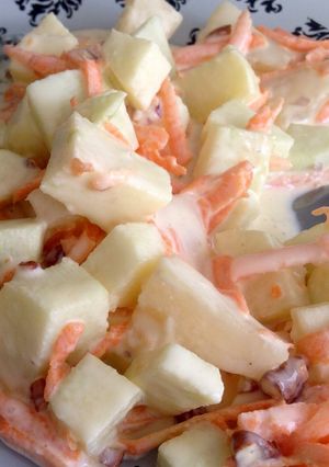 Una foto de Ensalada de Manzana