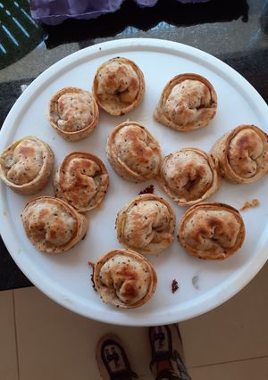 Una foto de Empanadas Caprese