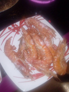 Una foto de Langostinos a la plancha