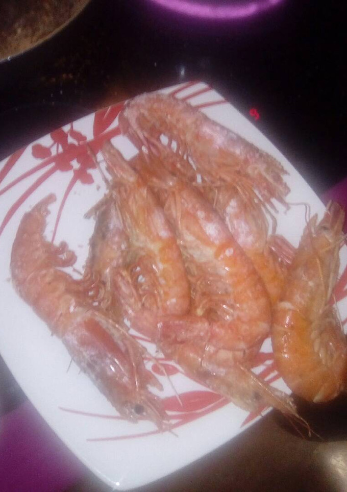 Una foto de Langostinos a la plancha