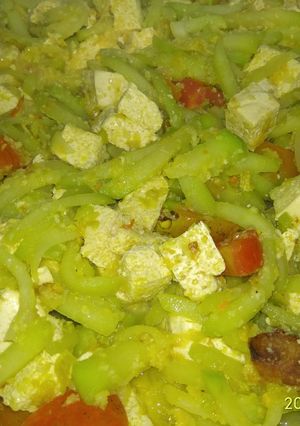 Foto resep Labu siem tahu bumbu kuning