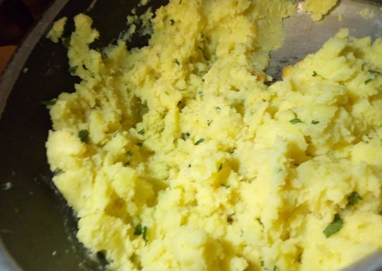 Bacon butter mashed potatoes