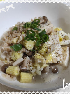 豆腐燕麥粥 的食譜成品照片
