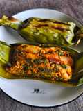 Pepes Cumi Asin Daun Singkong