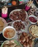 Fiesta de primavera con amigos, vegano y casero!